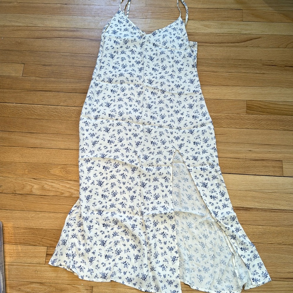 Reformation floral slip dress